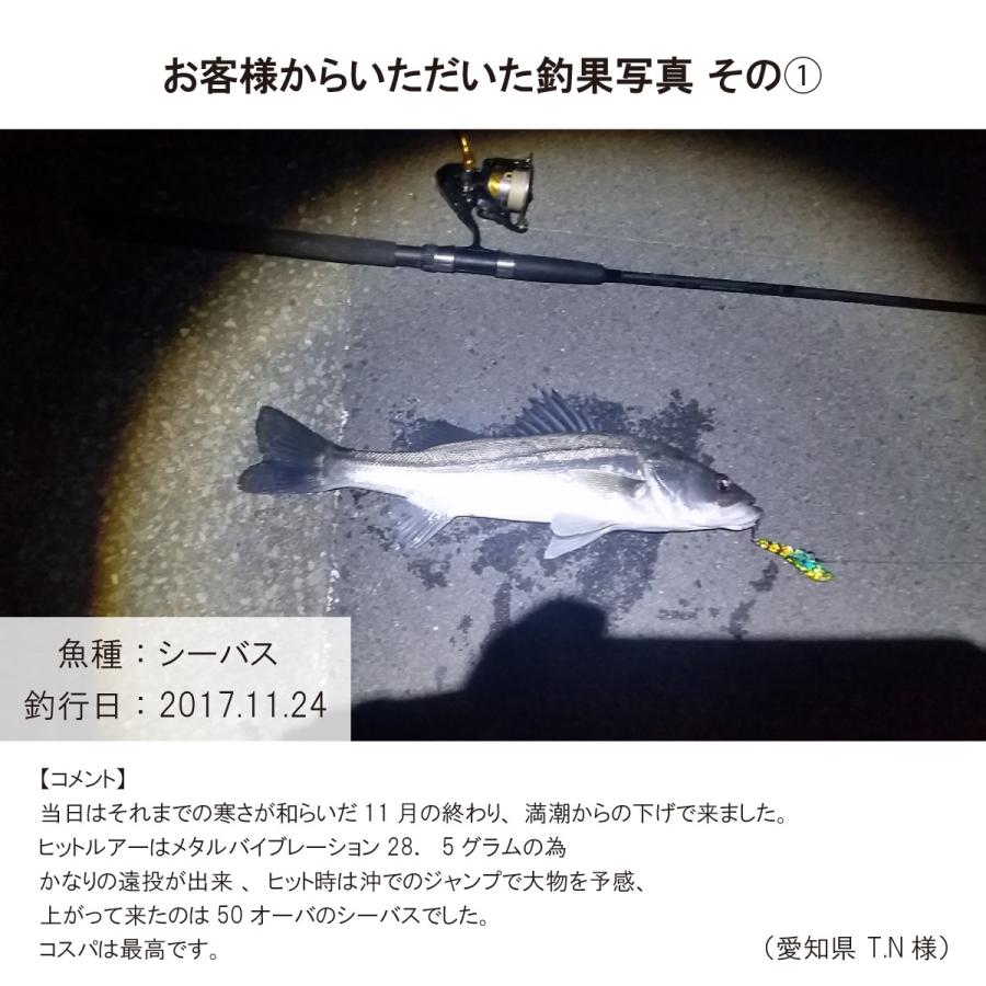 オルルド釣具 メタルバイブ 7.5cm 30g 5色セット Cカラー