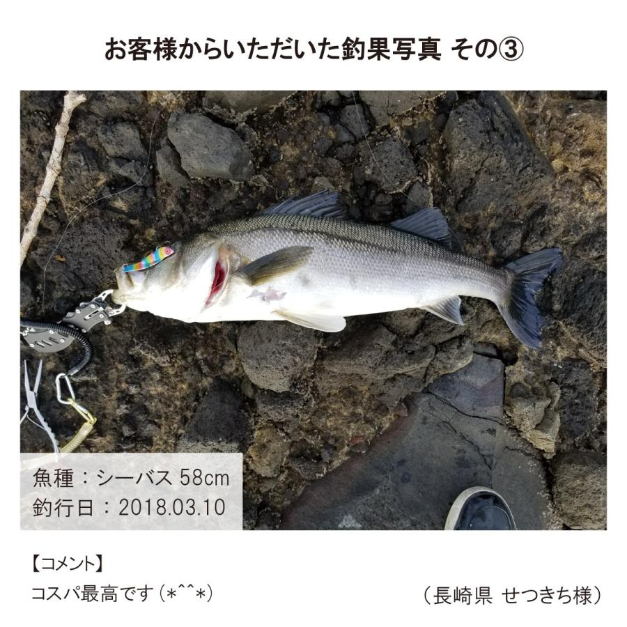 オルルド釣具 メタルバイブ 7.5cm 30g 5色セット Cカラー