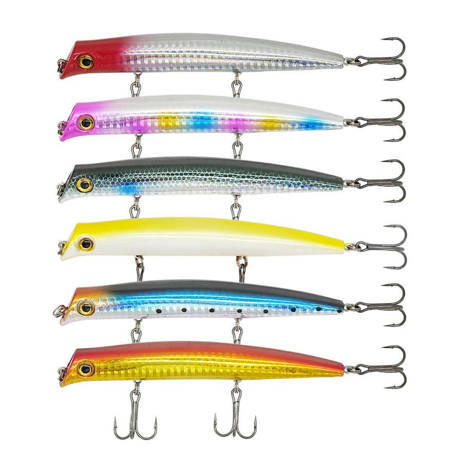 オルルド釣具 釣り具 ルアー リップレス 爆釣 フローティングミノー 6色セット 12cm 18g Qba01n0 フィッシングジャパンヤフー店 通販 Yahoo ショッピング