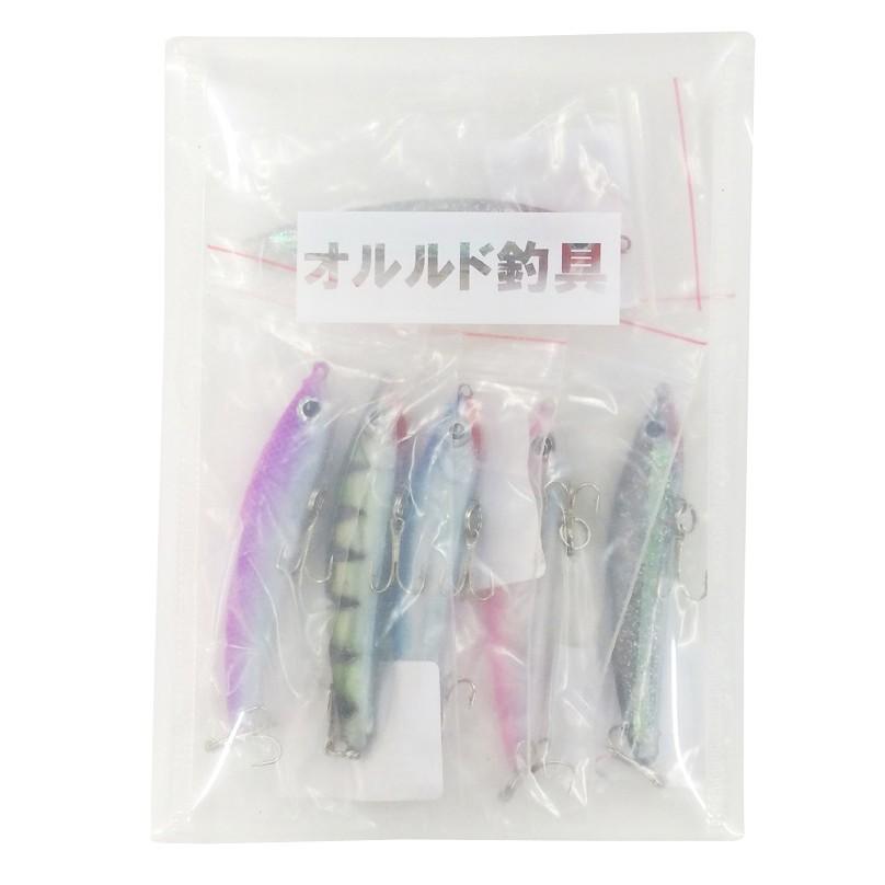 オルルド釣具 ソフトシンキングペンシル 6個セット 8.5cm 14g