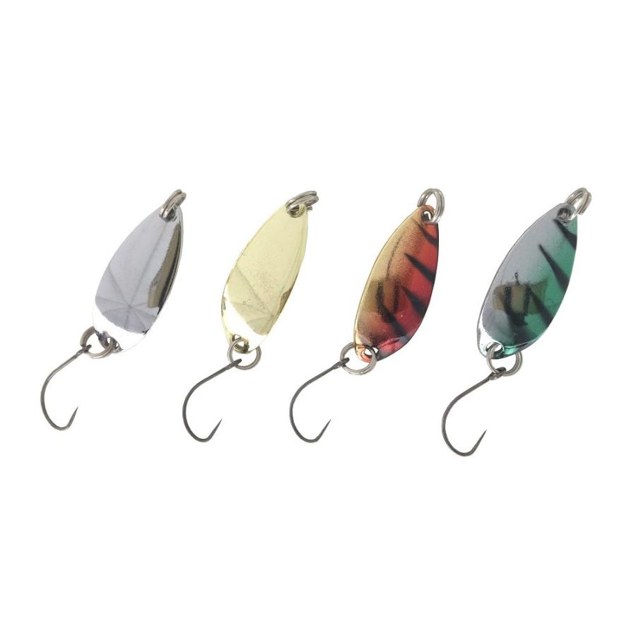 オルルド釣具 マイクロスプーンC 10個セット 2.4g 2.7g タックルケース