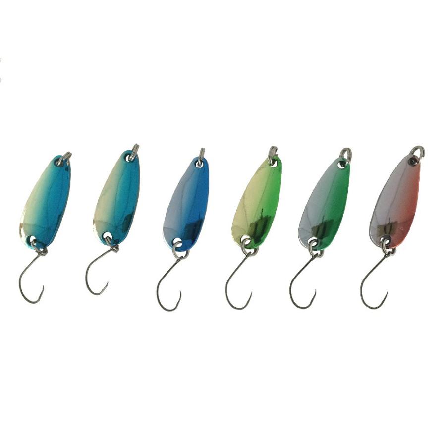 オルルド釣具 マイクロスプーンC 10個セット 2.4g 2.7g タックルケース