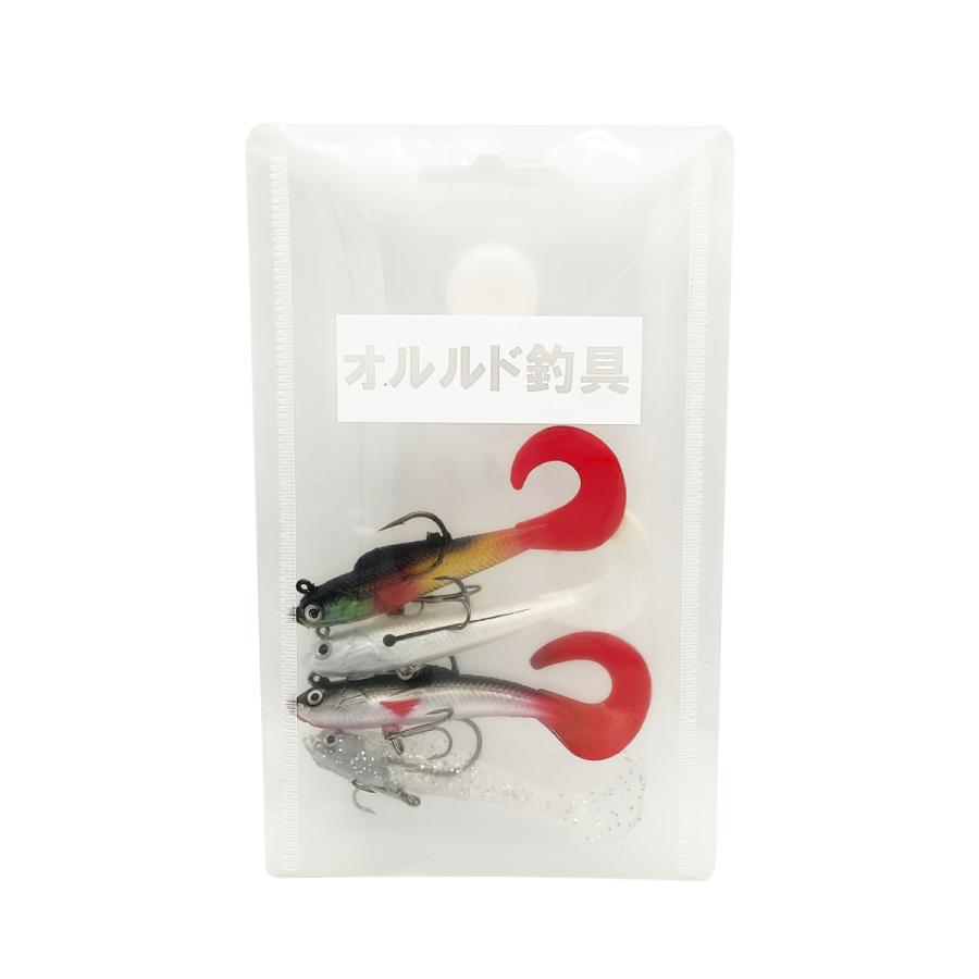 I'z Shell Craft　シェルルアー 　4個セット オルルド釣具 ヘビーシンキングペンシル 6個セット 9.4cm 27g