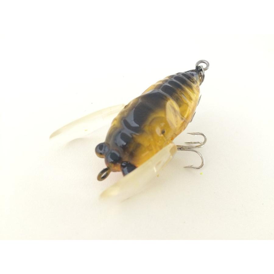 オルルド釣具 虫ルアー 5cm 6.5g 5個セット せみ ノイジー