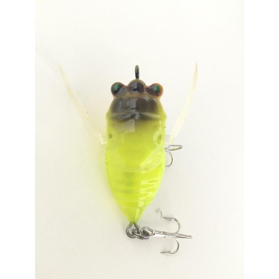オルルド釣具 虫ルアー 5cm 6.5g 5個セット せみ ノイジー