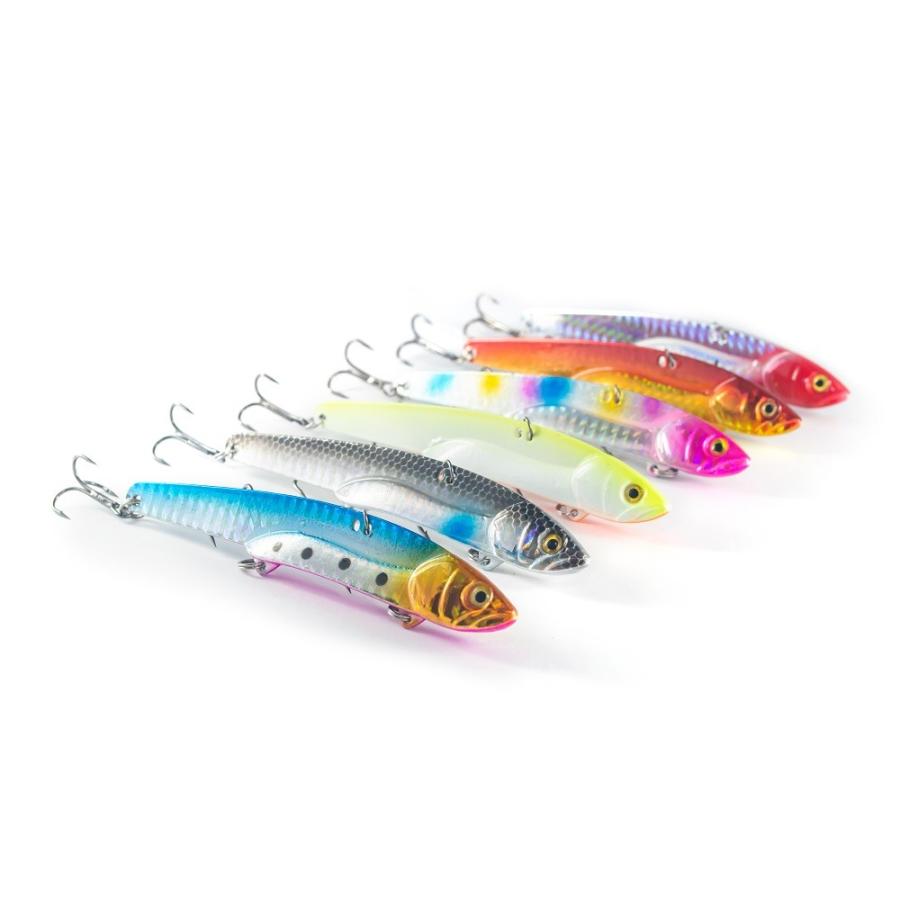 オルルド釣具 メタルバイブ 10.5cm 35g 6色セット ルアーセット ルアー