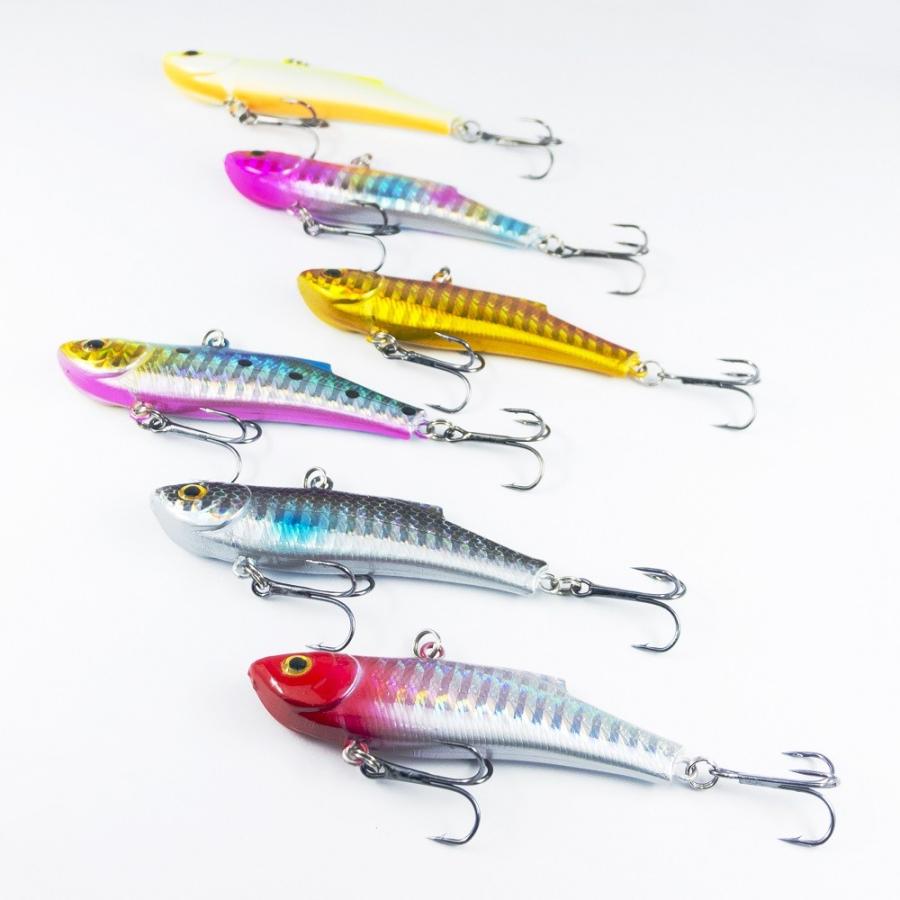 オルルド釣具 ヘビーウェイト シンキングバイブレーション 6個セット