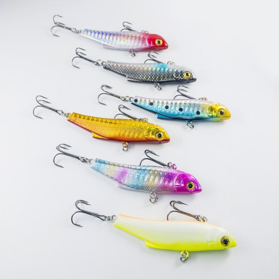 オルルド釣具 ヘビーウェイト シンキングバイブレーション 6個セット