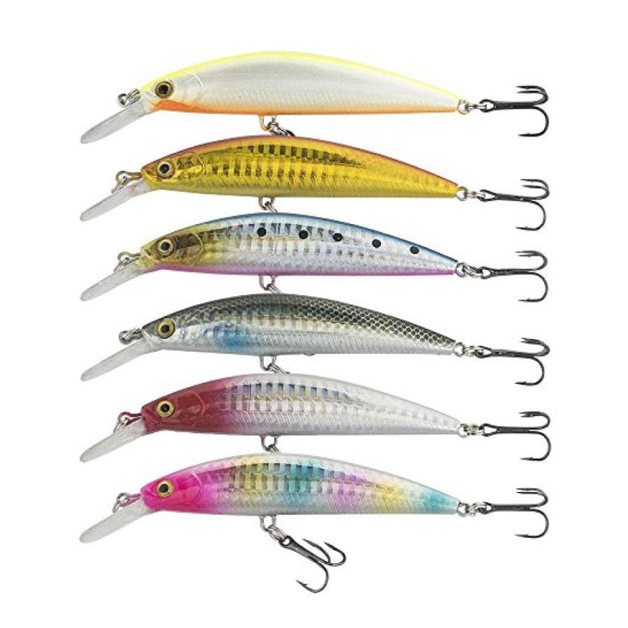 ダイワ・シマノ ミノー・プラグ 36個セット オルルド釣具 ヘビーウェイト シンキングミノー 12個セット 8.8cm 26g