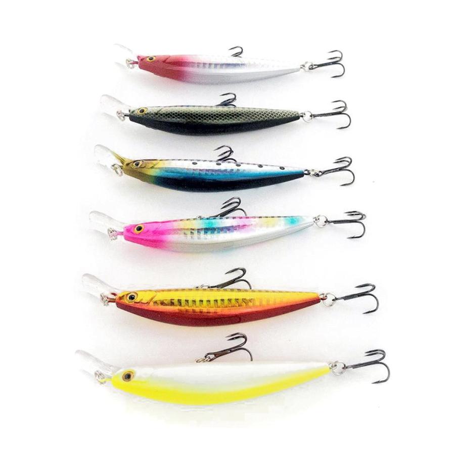 オルルド釣具 ヘビーウェイト シンキングミノー 12個セット 8.8cm 26g