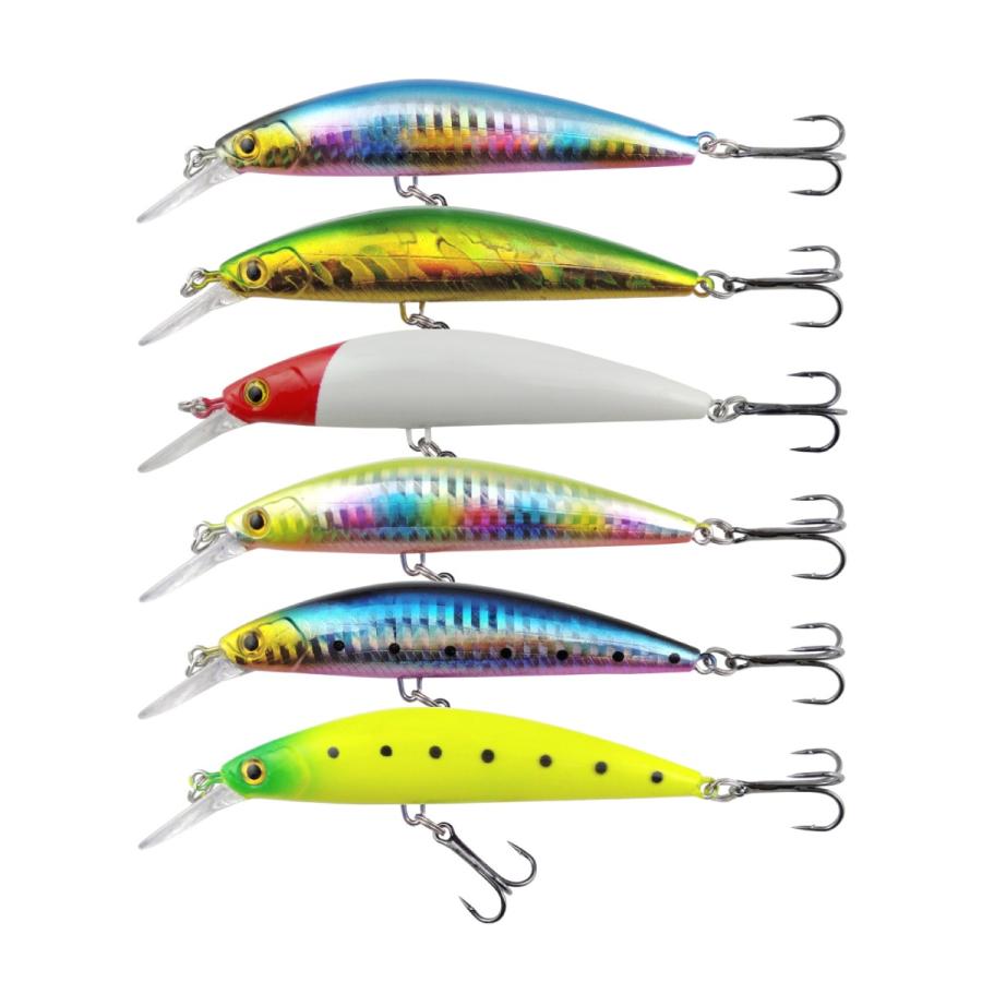 オルルド釣具 ヘビーウェイト シンキングミノー 12個セット 8.8cm 26g