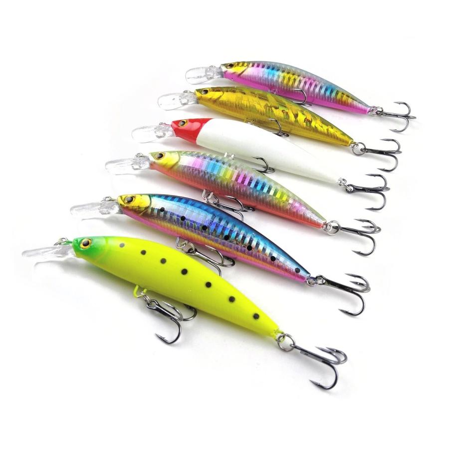 オルルド釣具 ヘビーウェイト シンキングミノー 12個セット 8.8cm 26g