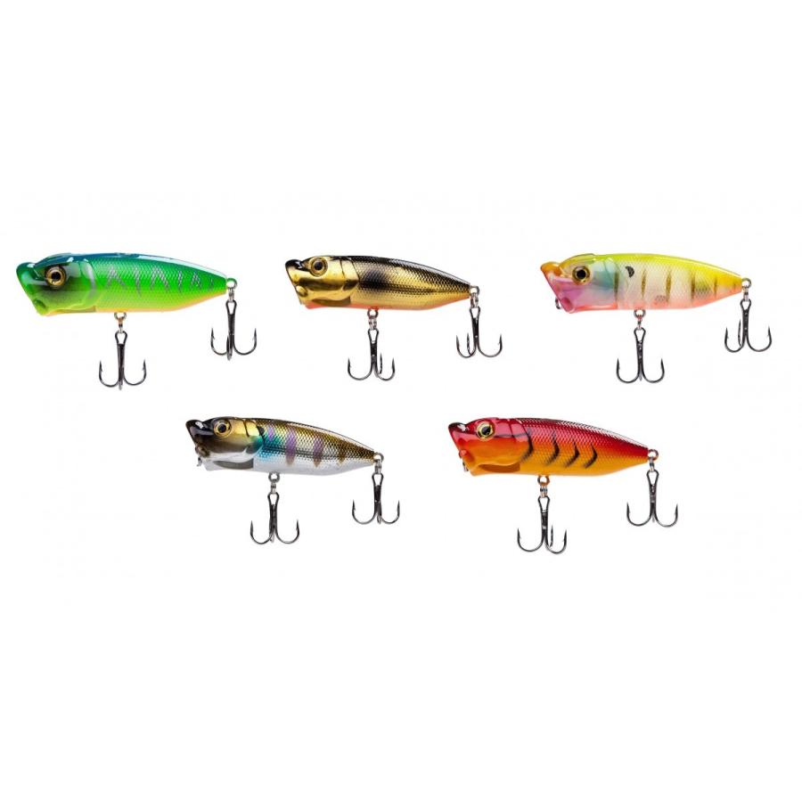 オルルド釣具 ポッパー 5色セット 6.5cm 13g「ポッパルドA」ルアー