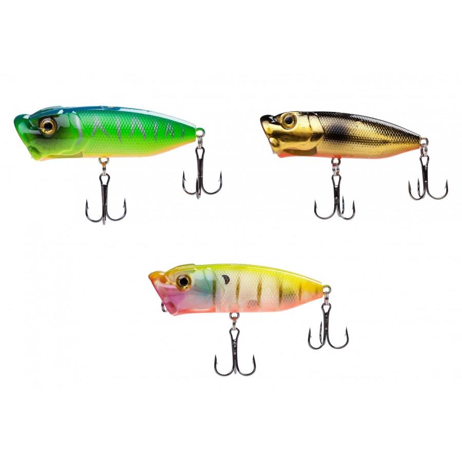 オルルド釣具 ポッパー 5色セット 6.5cm 13g「ポッパルドA」ルアー
