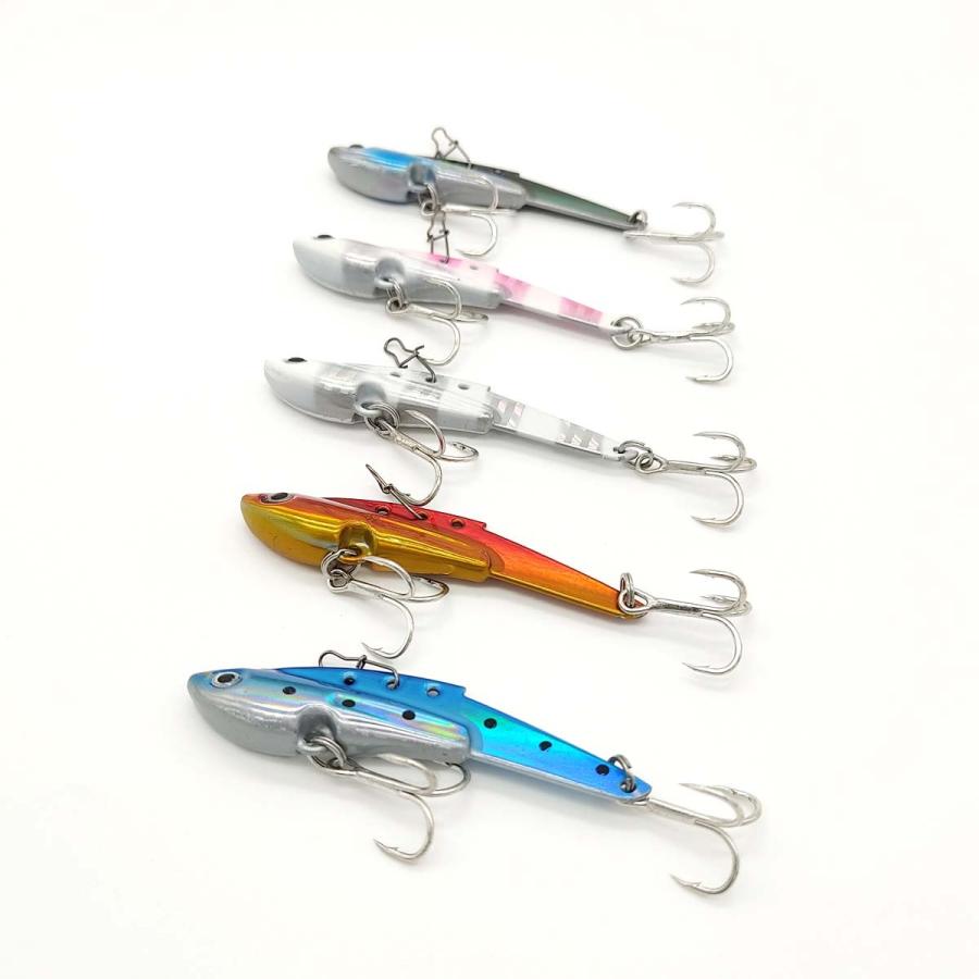 オルルド釣具 メタルバイブレーション ルアー 20g 25g 30g 5色セット