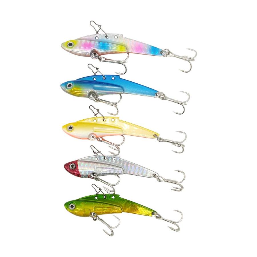 オルルド釣具 メタルバイブレーション ルアー 20g 25g 30g 5色