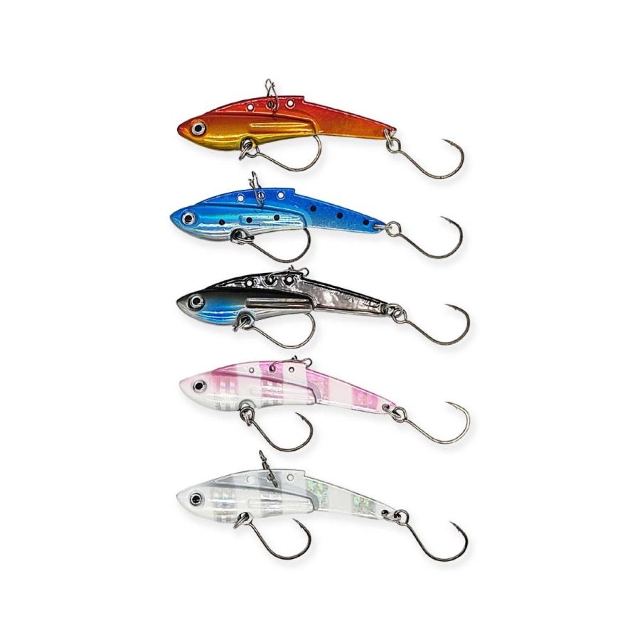 オルルド釣具 メタルバイブレーション ルアー 5g 10g 15g 10色セット