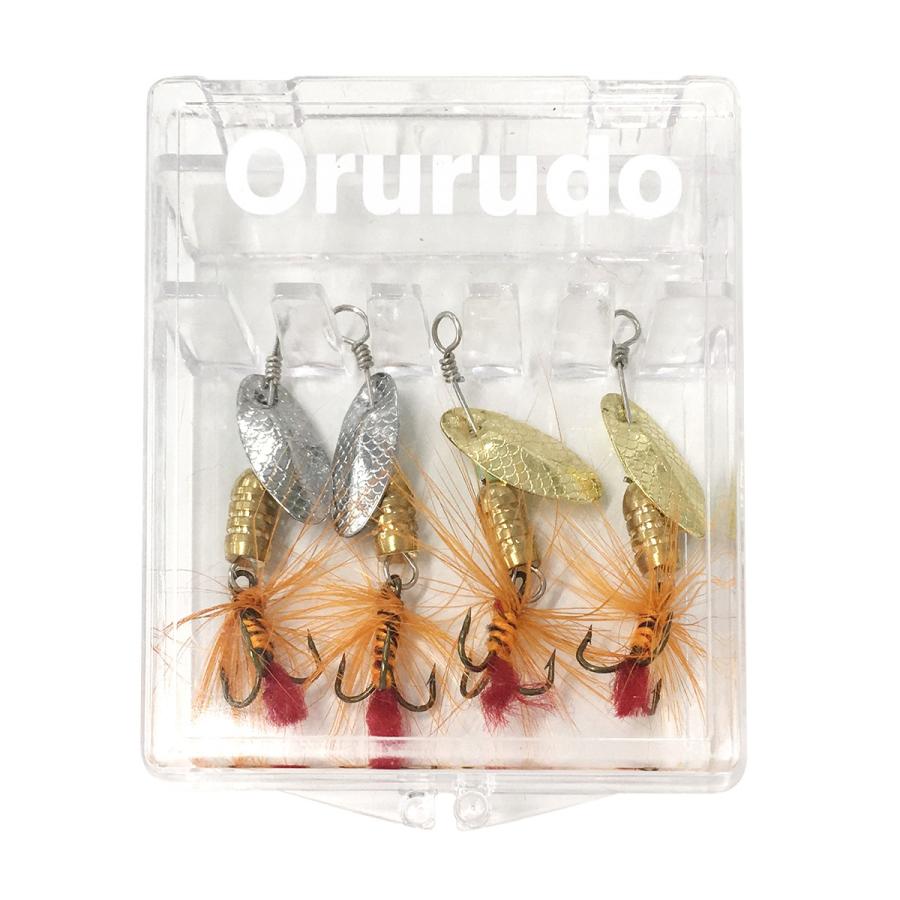 値上げしました。スピナー 釣り用ルアーセット 多色 収納ケース付き Amazon.co.jp: SportColorfulルアー バス釣完全攻略ワーム色々