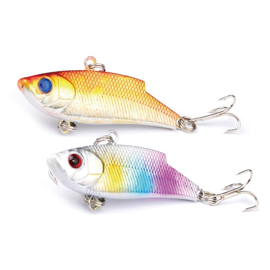 オルルド釣具 シンキングバイブレーション 10個セット 5.5cm 9.5g
