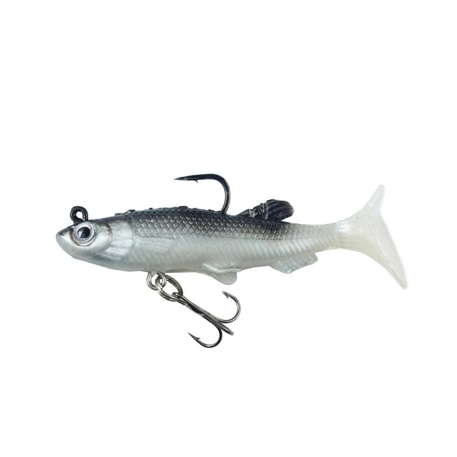 オルルド釣具 スイムベイト ワームジグ 8.5cm 12g 5個セット 疑似餌