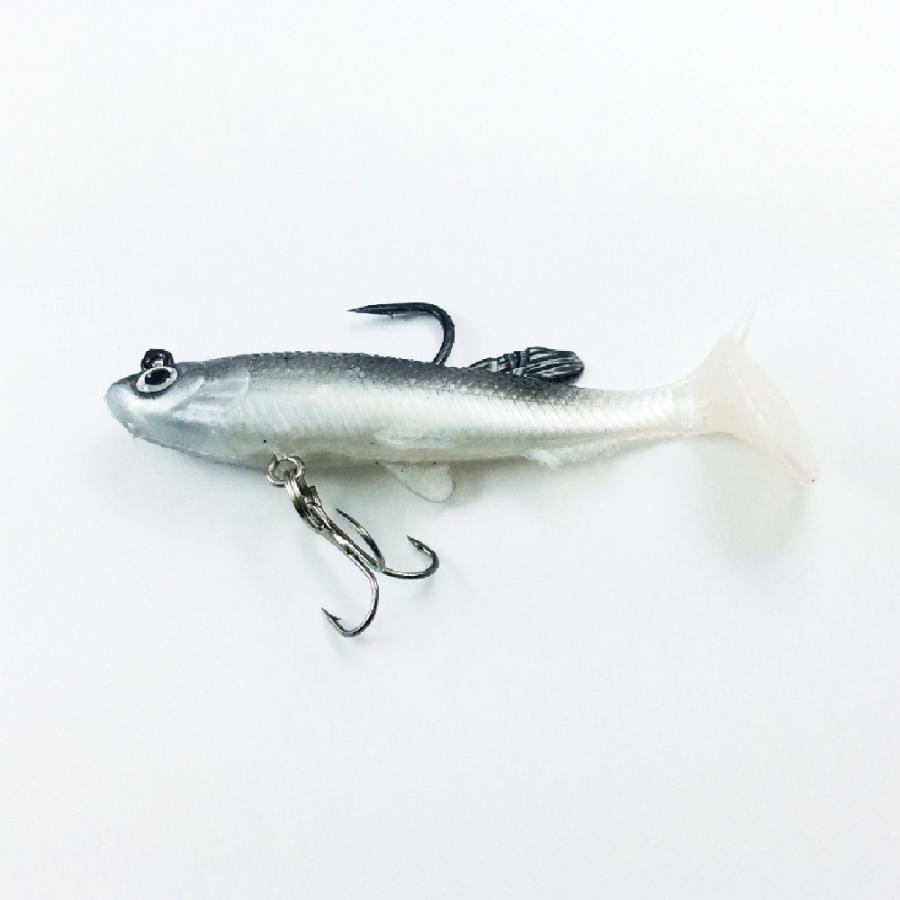 オルルド釣具 スイムベイト ワームジグ 8.5cm 12g 5個セット 疑似餌