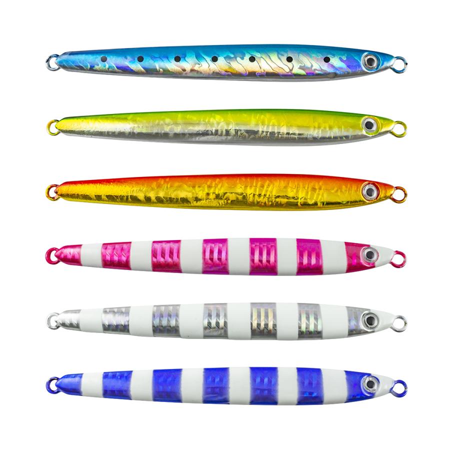 オルルド釣具 スロージグ 13.0cm 120g 3色セット メタルジグ 円柱棒状