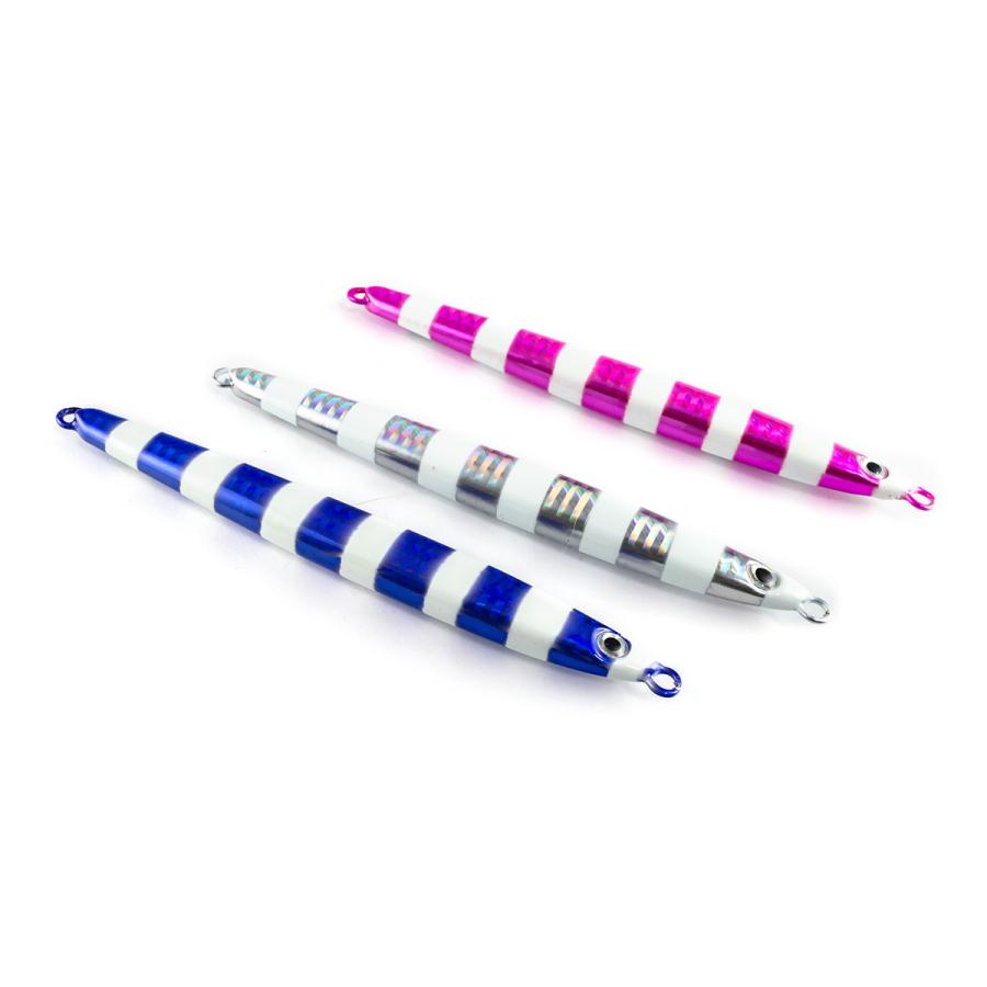 オルルド釣具 スロージグ 13.0cm 120g 3色セット メタルジグ 円柱棒状