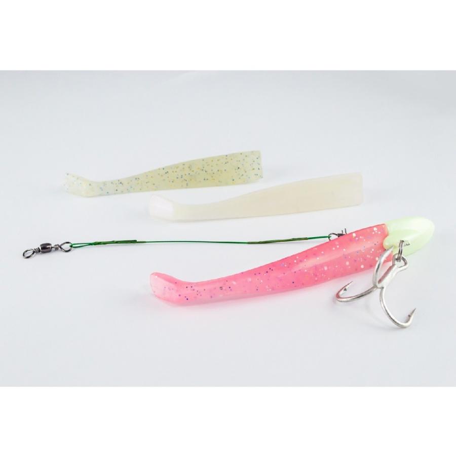 オルルド釣具 ワインドルアー 夜光 ジグヘッド 10.7cm 26g 3色 6 オルルド釣具 ワインドルアー 夜光 ジグヘッド 10.7cm 26g 3色 6