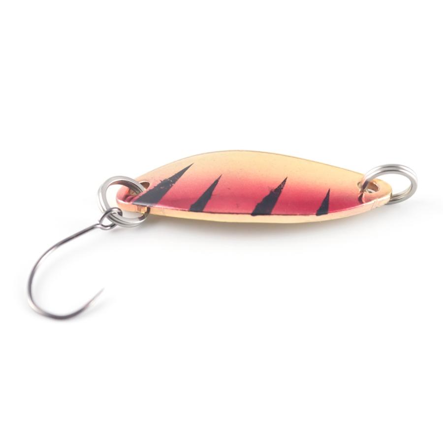 オルルド釣具 スプーンルアー 5色セット 3.3g バーブレスフック 渓流