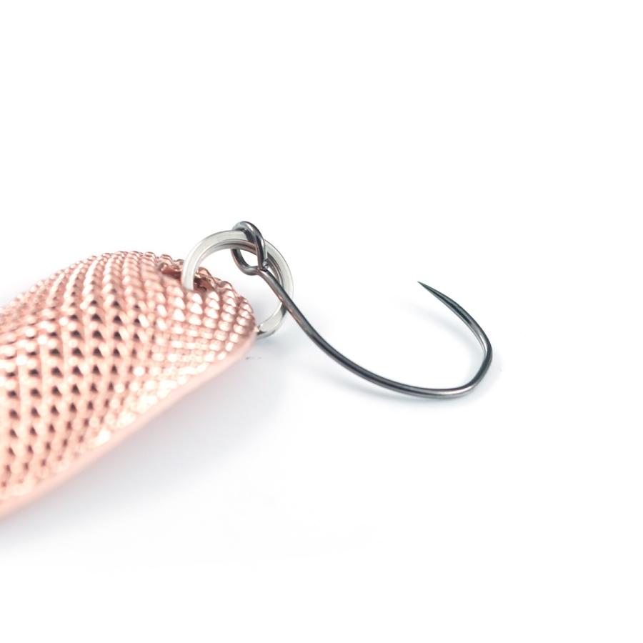 オルルド釣具 スプーンルアー 6個セット 2.5g バーブレスフック