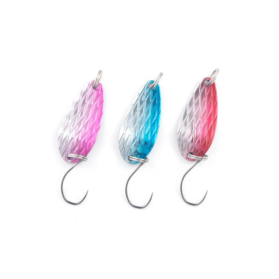 6722⑥スプーンルアー　56個セット　釣り道具 釣り具 ルアー スプーンルアー 2.5g マイクロスプーン ルアー