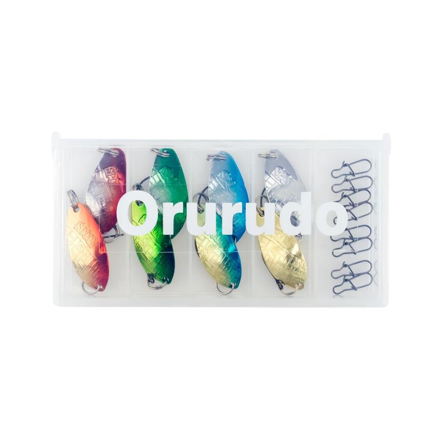 オルルド釣具 釣り具 ルアー スプーン 2 5g 管釣り 1 5g トップ 渓流