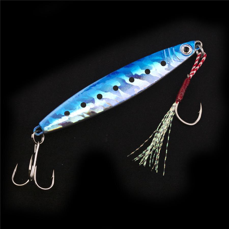 オルルド釣具 メタルジグH 30g 7cm 40g 8cm 5カラー 5個セット