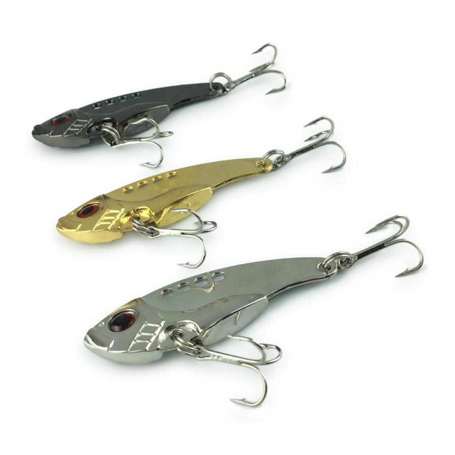 オルルド釣具 メタルバイブ 5cm 10g 5.5cm 11g 5個セット ルアー 送料