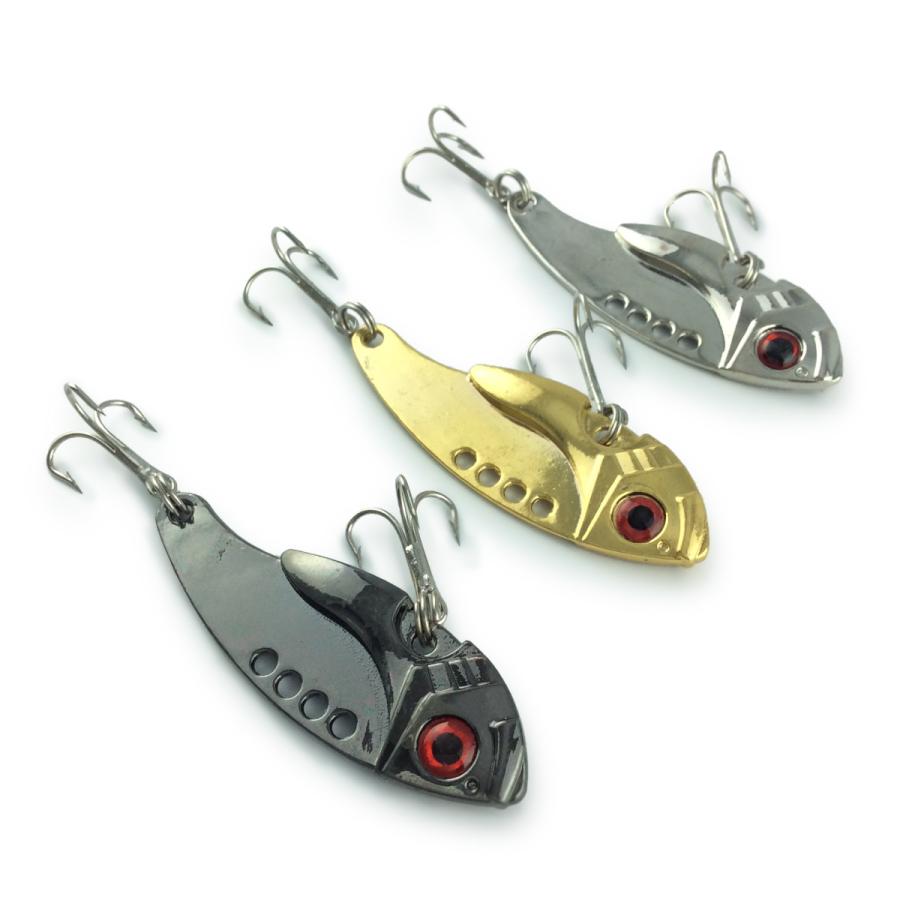 オルルド釣具 メタルバイブ 5cm 10g 5.5cm 11g 5個セット ルアー 送料