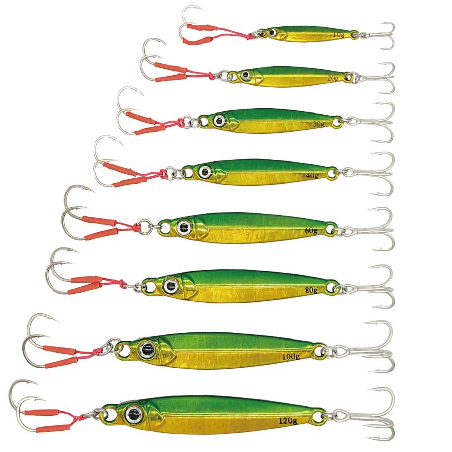 オルルド釣具 メタルジグ ルアー タングステン合金 60g 80g 単品