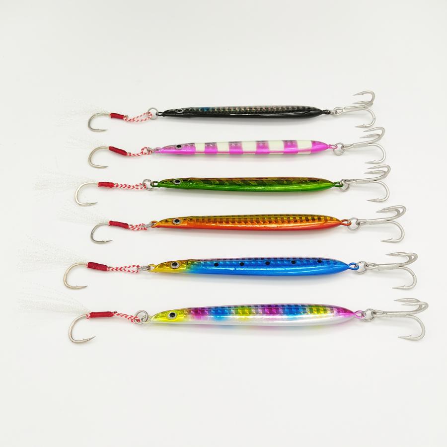 オルルド釣具 釣り具 ルアー メタルジグj 6個セット 40g 60g 80g 後方重心ぶっ飛びメタルジグ Qb1004 2 フィッシングジャパンヤフー店 通販 Yahoo ショッピング