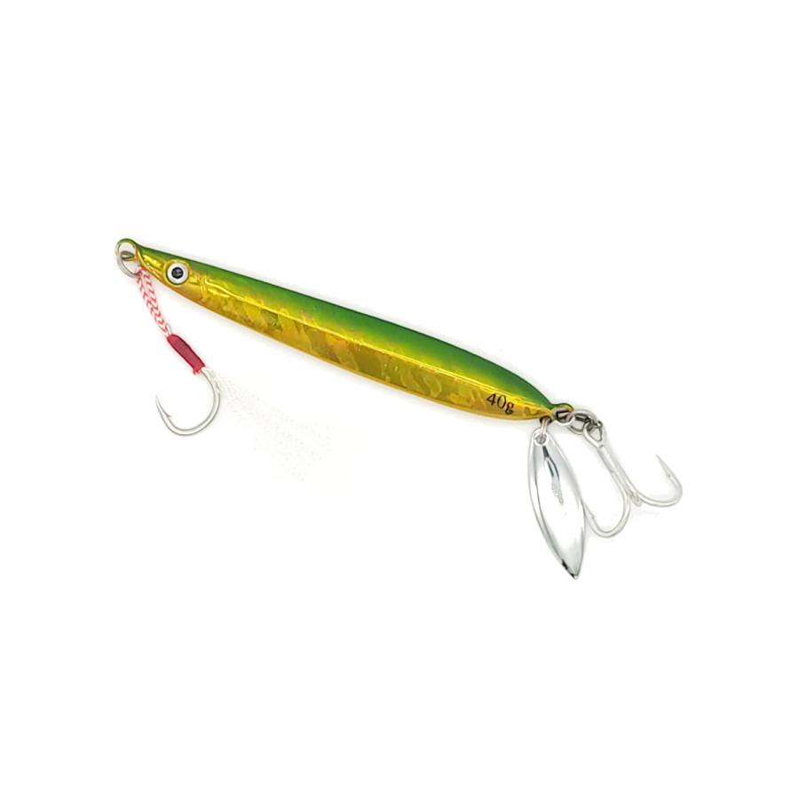 オルルド釣具 メタルジグ 20g 30g 6個セット ブレード付 後方