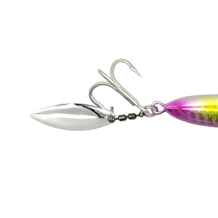 オルルド釣具 メタルジグ 20g 30g 6個セット ブレード付 後方重心ぶっ