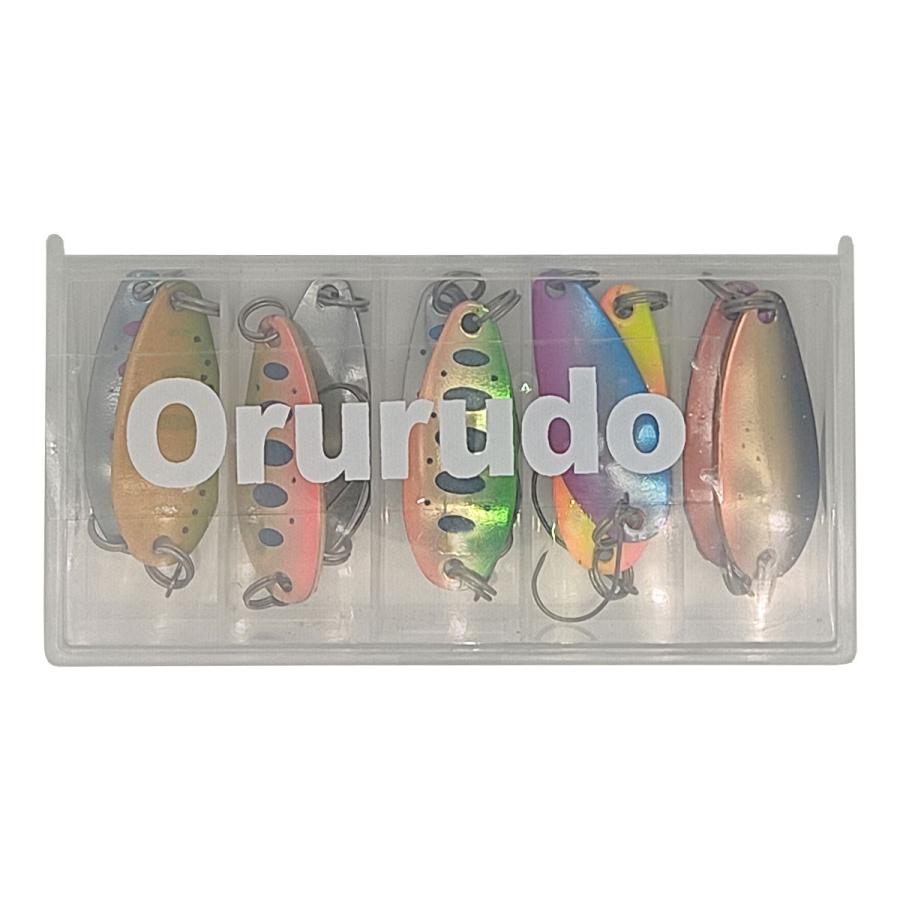 オルルド釣具 スプーンルアー マイクロスプーン 10個セット 0.8g オルルド釣具 スプーンルアー マイクロスプーン 10個セット 0.8g