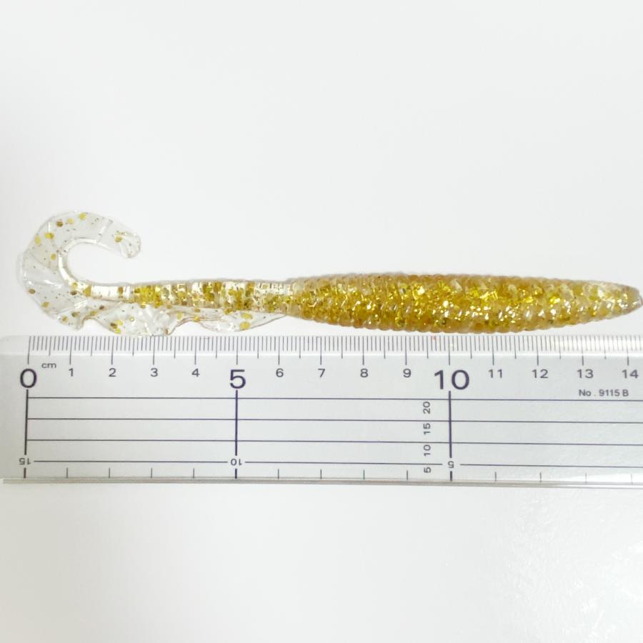 オルルド釣具 ワーム 14.5cm 7g 20個セット 選べるカラー ピンテール