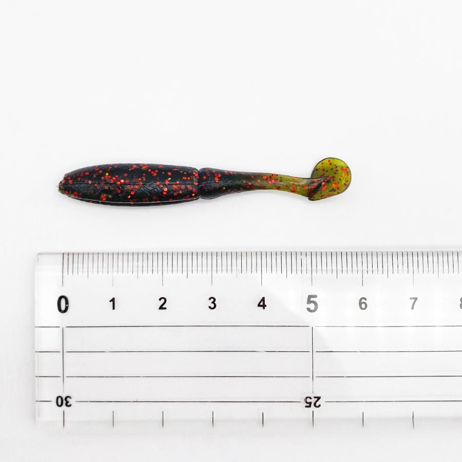 オルルド釣具 ワーム 6cm 1.5g 20個セット 選べるカラー ピンテール