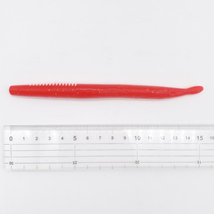 オルルド釣具 ワーム 15cm 10.5g 20個セット 選べるカラー ピンテール