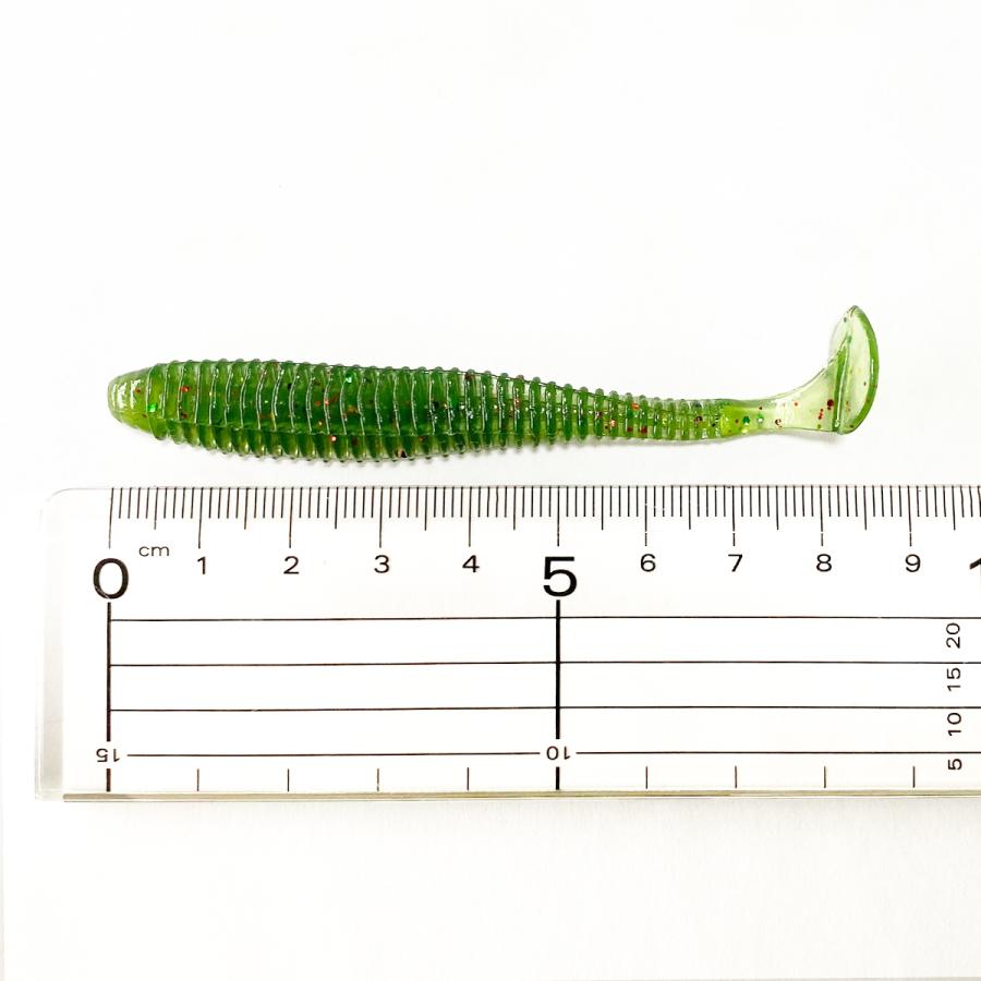 オルルド釣具 ワーム 8cm 2.8g 20個セット 選べるカラー シャッド