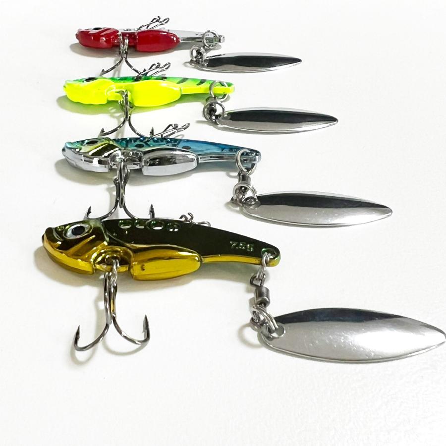 オルルド釣具 メタルバイブレーションmini 7.5g 12.5g 20g 12個セット