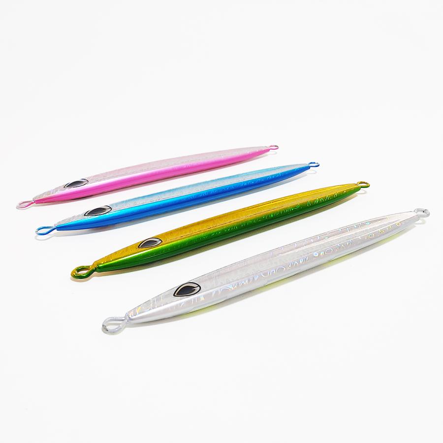 オルルド釣具 スローフォールロングジグ 300g 400g グリーン オルルド釣具 スローフォールロングジグ 300g 400g グリーン