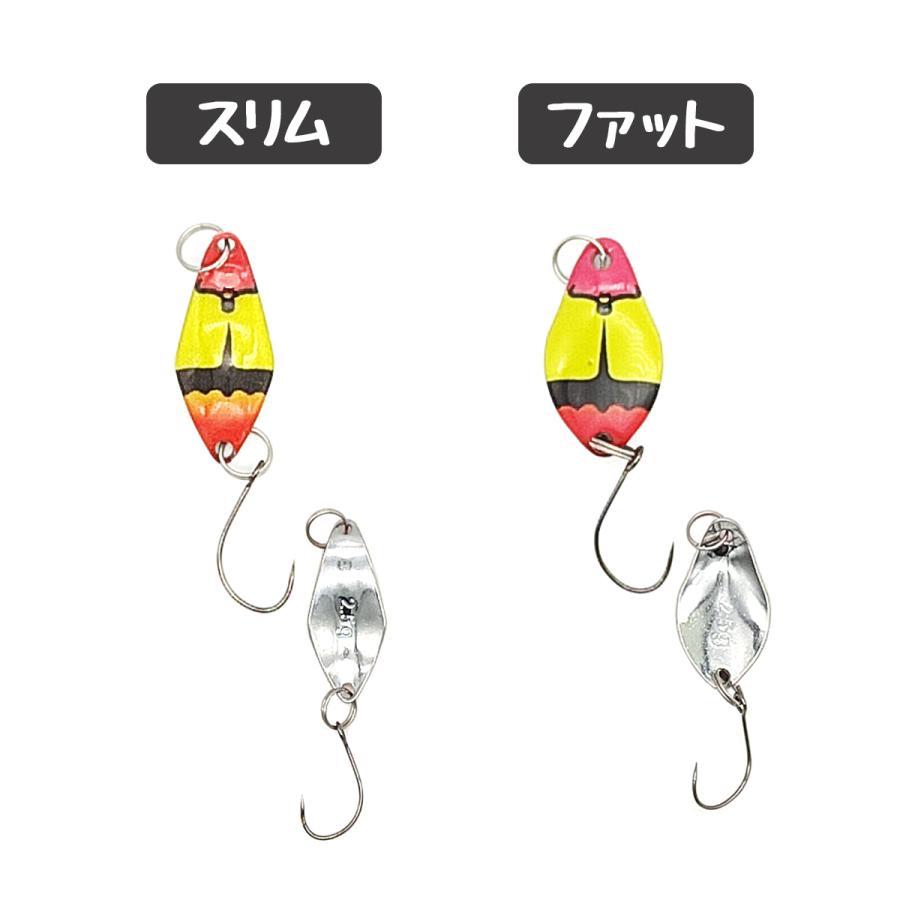 オルルド釣具 スプーン ルアー 渓流スプーン バーブレスフック オルルド釣具 スプーン ルアー 渓流スプーン バーブレスフック