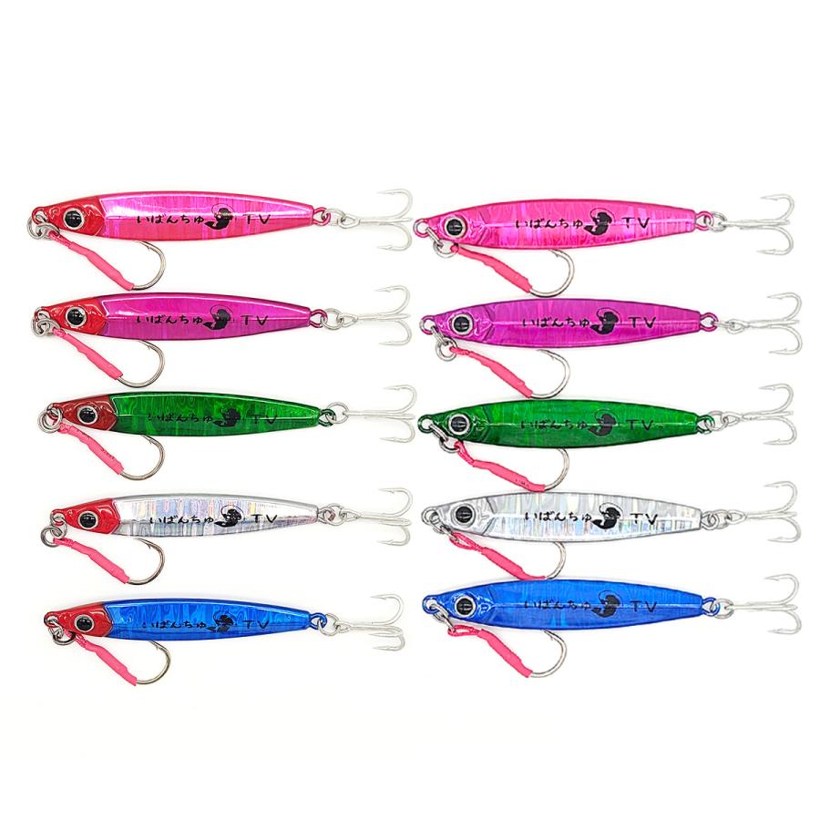オルルド釣具 メタルジグ 30g 10個セット いばんちゅTVコラボ