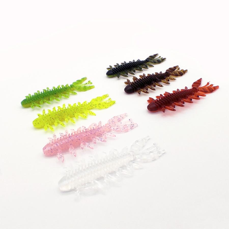 ソフトプラスチックワームセット オルルド釣具】アジング＆メバリング ワームセット ノーマルタイプ