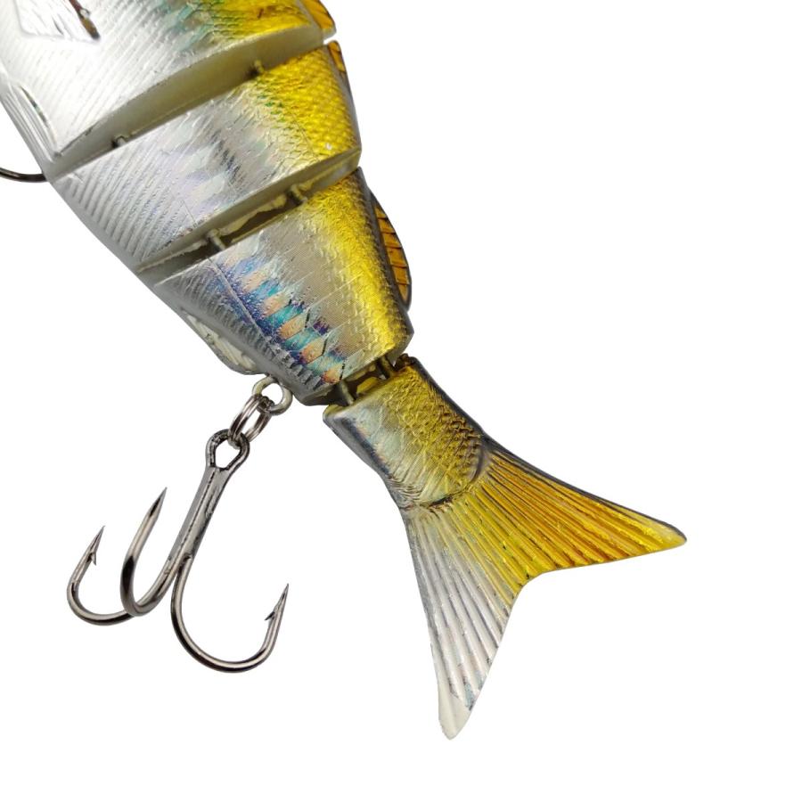 オルルド釣具 ジョイントベイト 単品 12cm 21g シルバー ゴールド